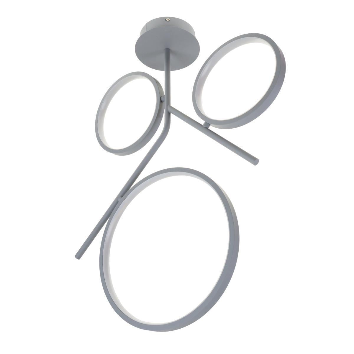 Люстра потолочная Brille BR-01 645S/3 LED 30 W GY