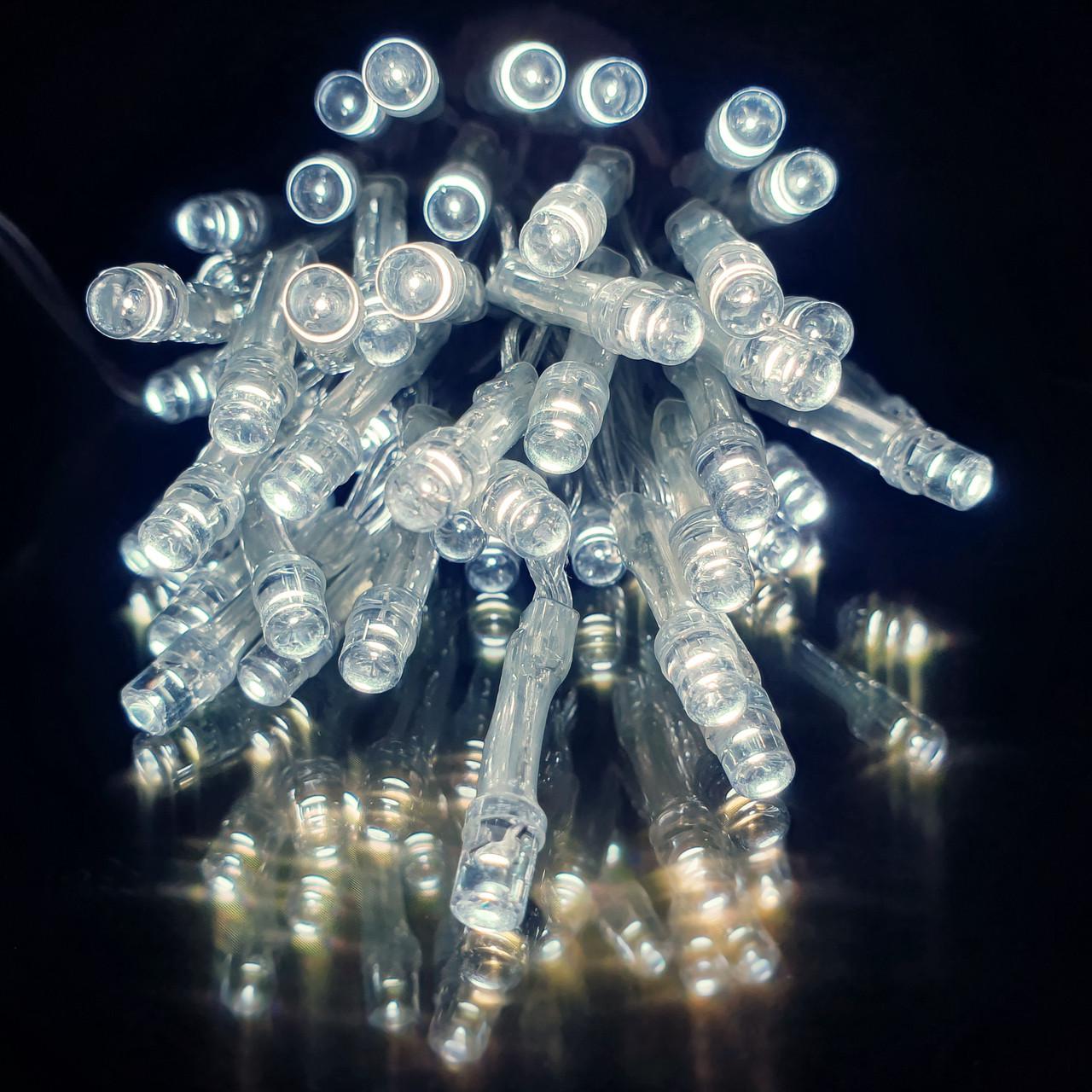 Гирлянда-нить диодная Классическая USB 50LED на батарейках 5 м Белый (7G-F-7796) - фото 4 Гирлянда-нить диодная Классическая USB 50LED на батарейках 5 м Белый (7G-F-7796) - фото 4