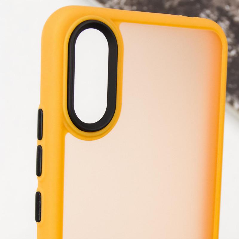 Противоударный чехол TPU+PC Lyon Frosted для Xiaomi Redmi 9A Orange - фото 5