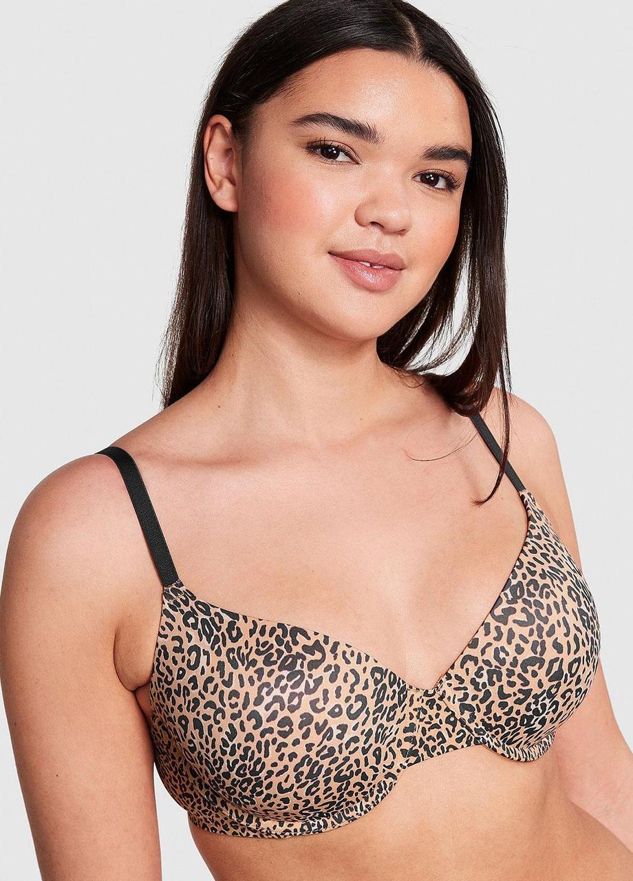 Бюстгальтер Victoria's Secret 75B Леопардовый (101328885)