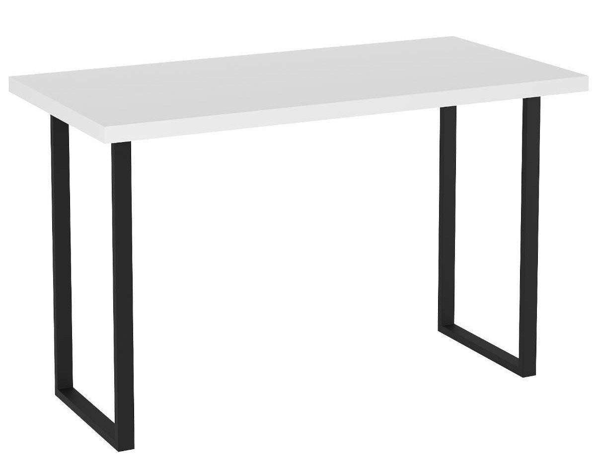 Стіл письмовий Компаніт Лофт 7 120х60х72,8 см Альба білий (66f00bb8e46f9163b526263a)