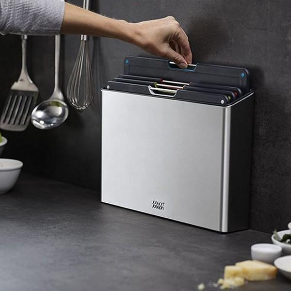 Набор разделочных досок Joseph Joseph Folio Silver Large (60170) - фото 2 Набор разделочных досок Joseph Joseph Folio Silver Large (60170) - фото 2