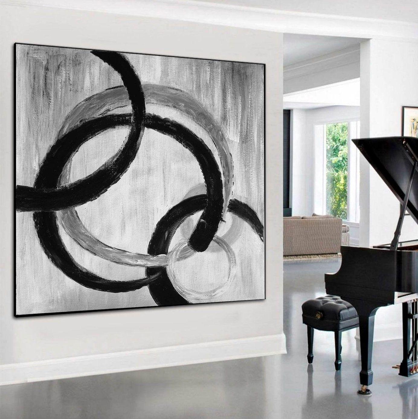 Картина на холсте ArtSale Абстракция 70х70 см abst0107