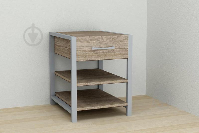 Тумба универсальная Ferrum-decor Вивьен 1/2 50x41x40 см Дуб Сонома (XK00089)