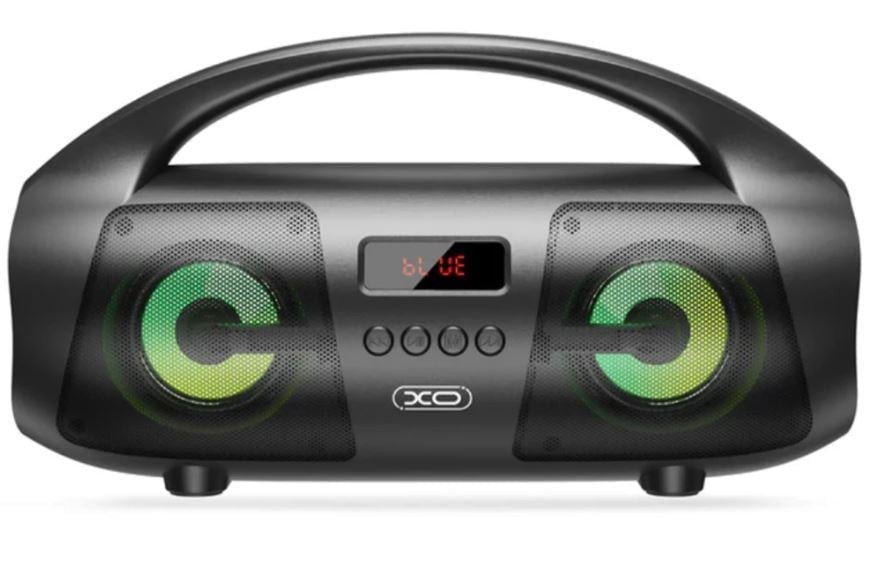 Портативная колонка Xo F40 с подсветкой и экраном Черный