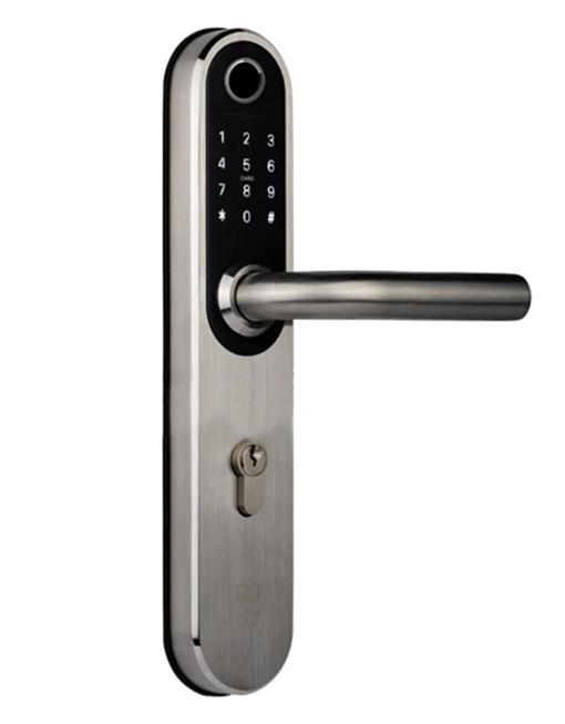 Замок дверний біометричний розумний SEVEN LOCK SL-7768BF 85 мм Silver (2469155090) - фото 3 Замок дверний біометричний розумний SEVEN LOCK SL-7768BF 85 мм Silver (2469155090) - фото 3