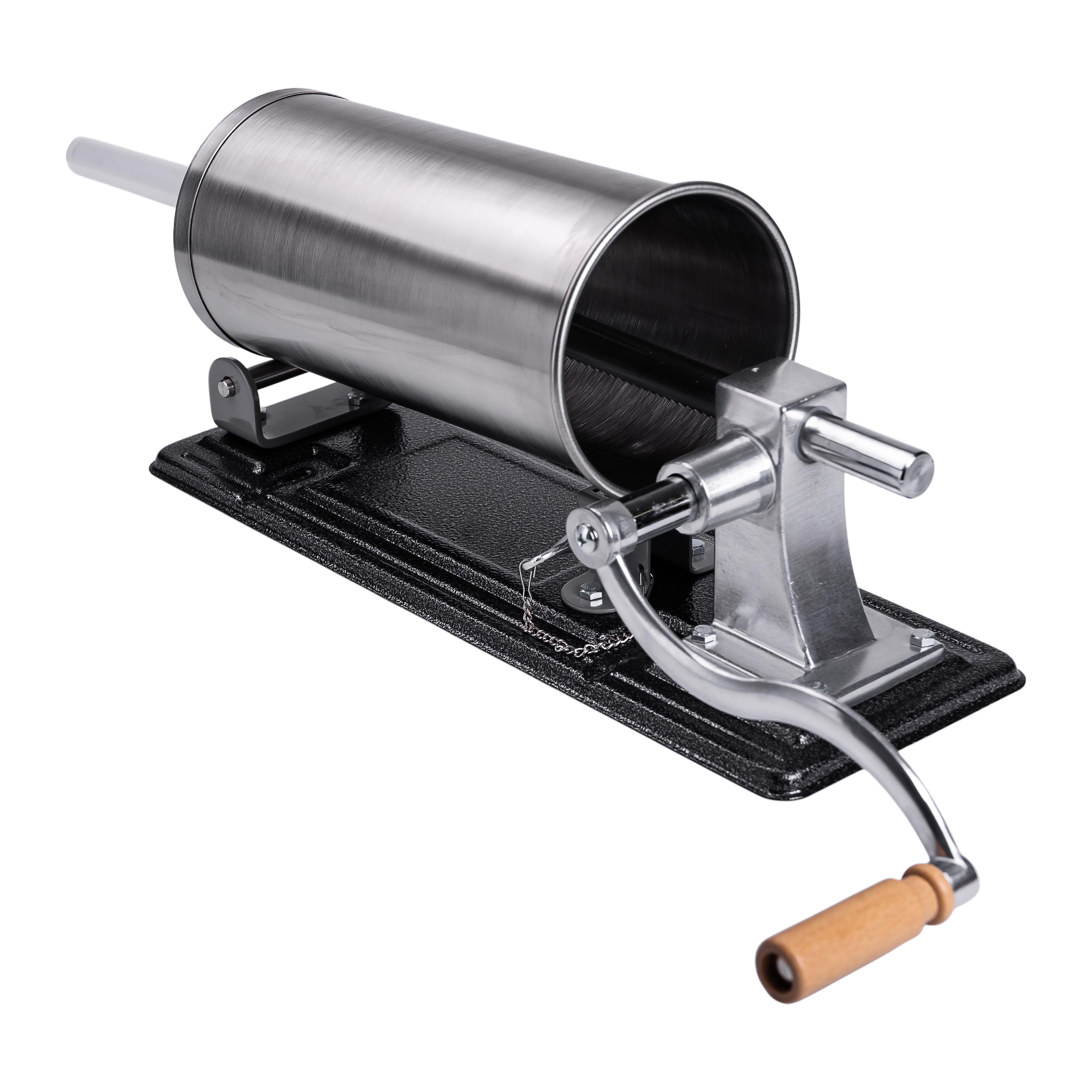 Шприц ковбасний горизонтальний для наповнення нержавіючої сталі 3 кг 13 см (16788-4)