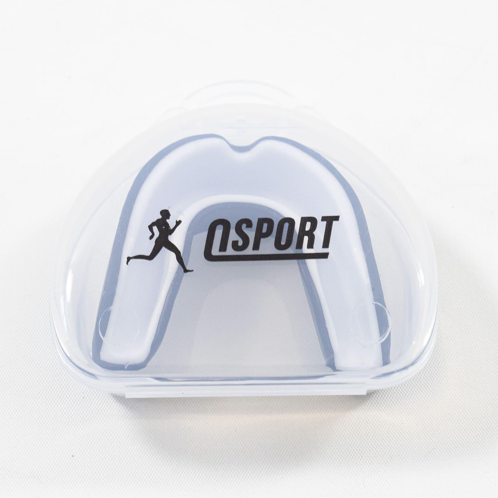 Капа боксерская OSPORT одночелюстная Черно-белый (MS 1627) - фото 5