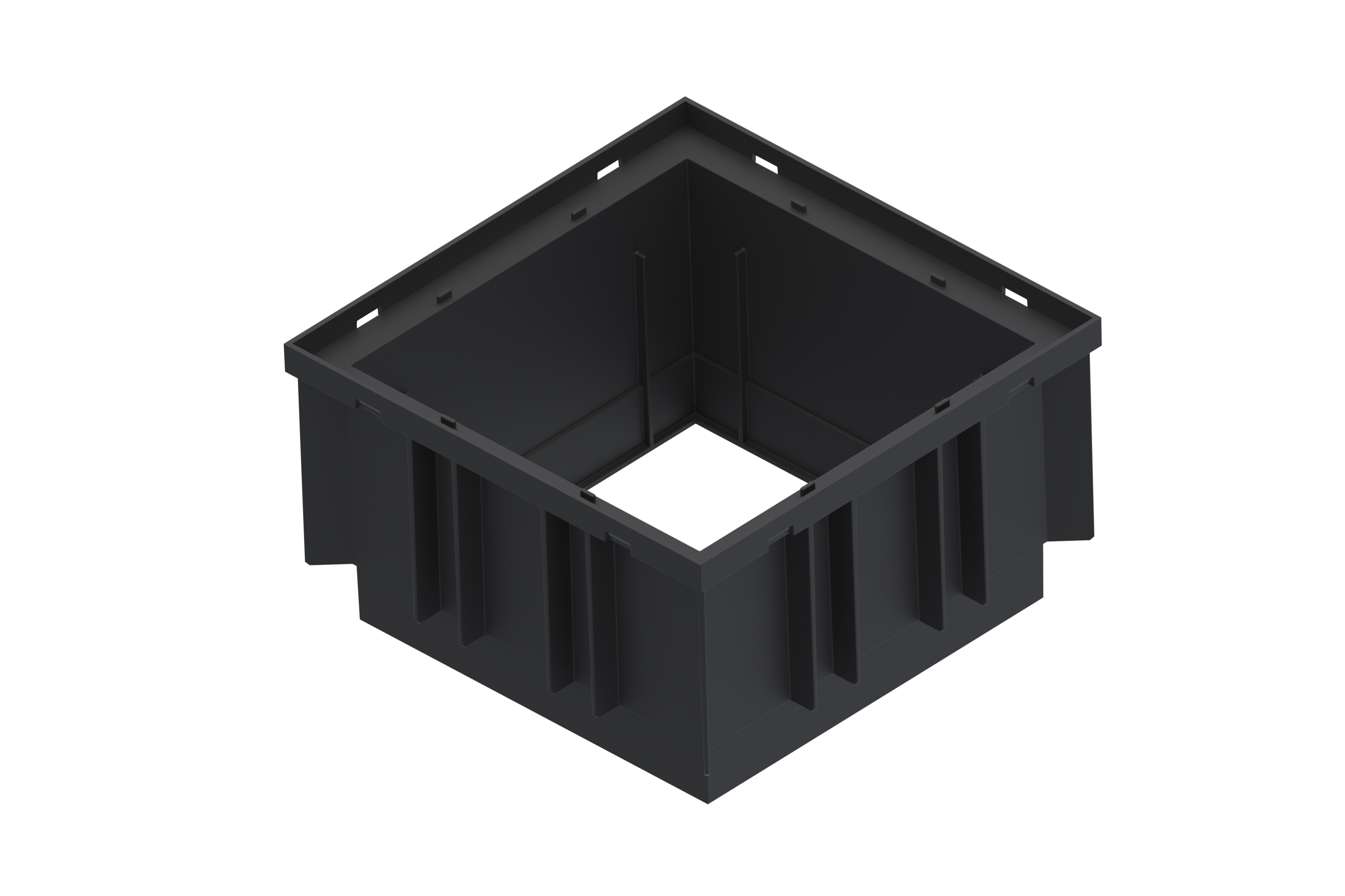 Надставка пластикова для дощоприймача Vodaland Easy 250х250 мм (86701 E)