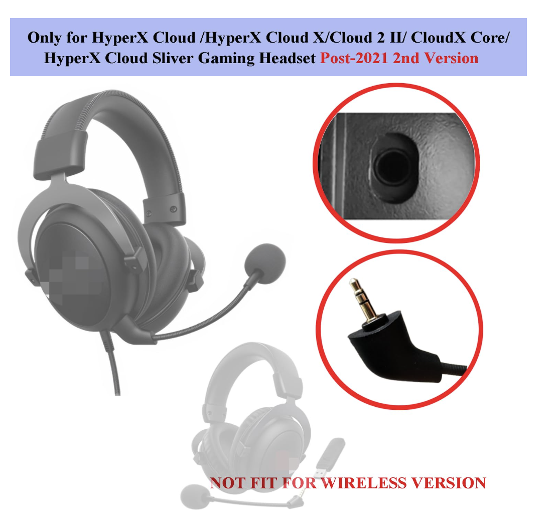 Микрофон гарнитура к наушникам Hyperx Cloud Cloud II Cloud Silver Cloud Core (29431332) - фото 7 Микрофон гарнитура к наушникам Hyperx Cloud Cloud II Cloud Silver Cloud Core (29431332) - фото 7