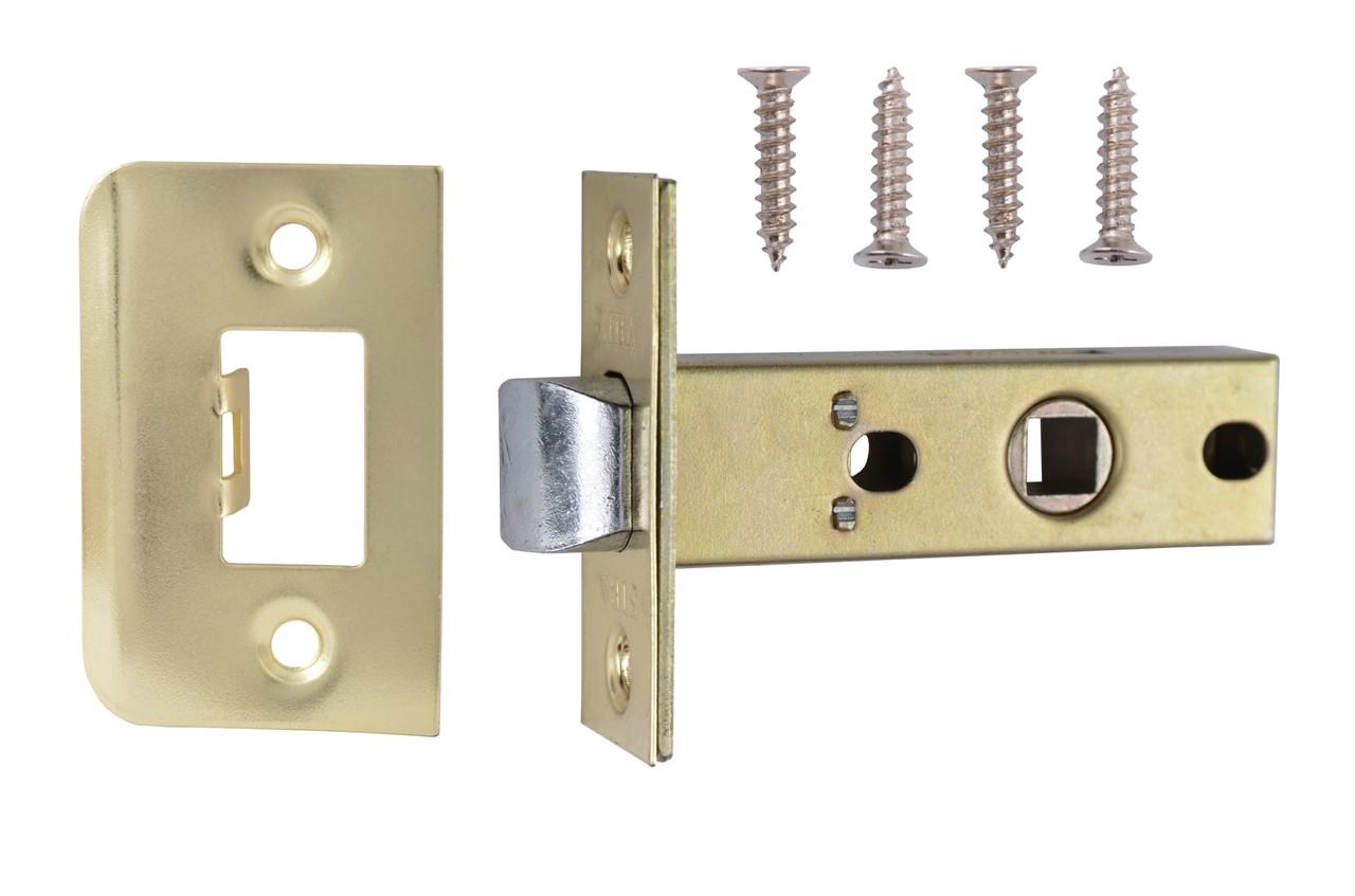 Защелка межкомнатная Siba B 45 мм Латунь полированная (10145-45 PB) - фото 1 Защелка межкомнатная Siba B 45 мм Латунь полированная (10145-45 PB) - фото 1