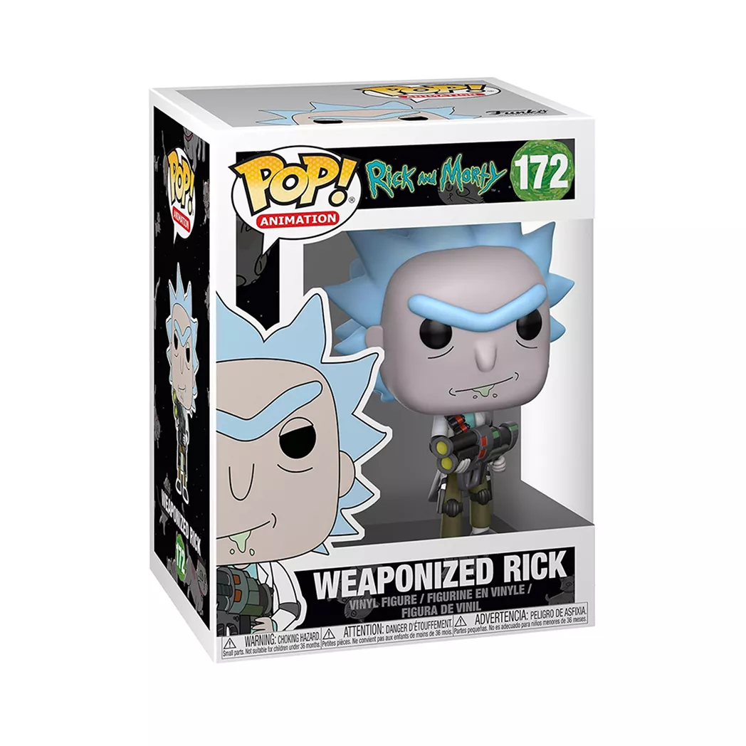Фігурка Funko POP! Рік і Морті Збройний Рік (12439-PX-1QW)