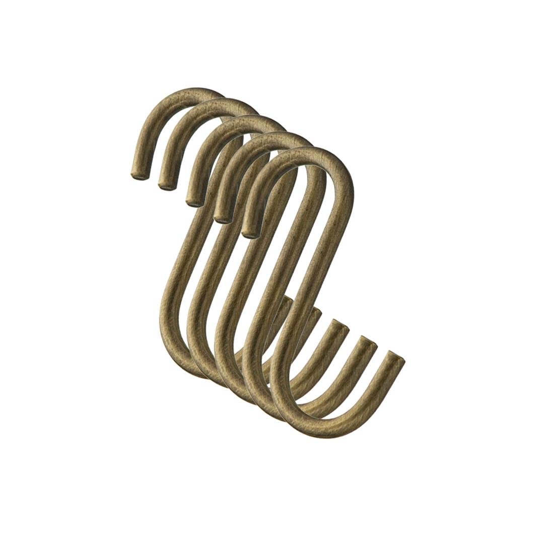 Набор крючков маленьких для рейлинга Lemax 5 шт. Бронзовый (LE 311 C BA)