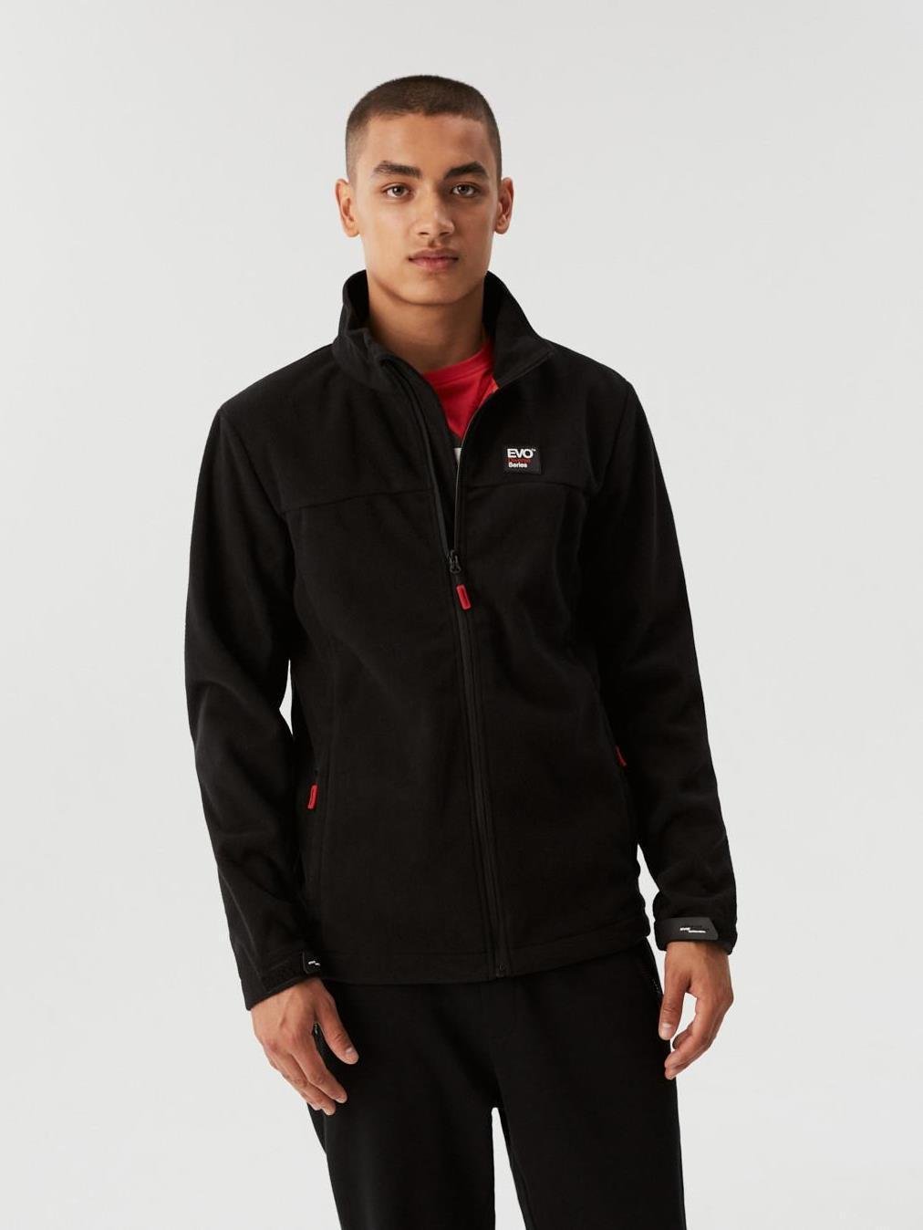 Куртка мужская флисовая Diverse EVO CANCIO ST S Черный (5902598786265)