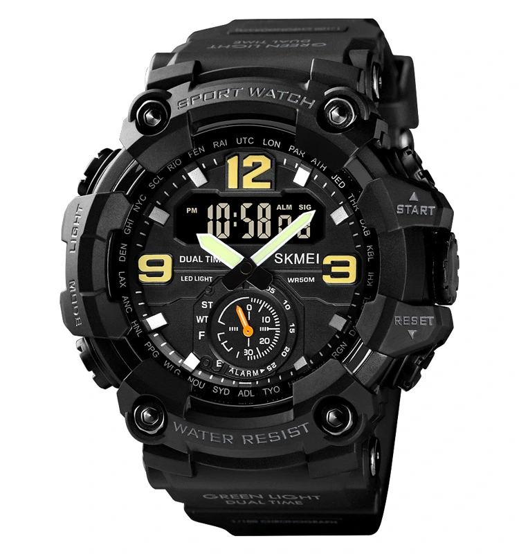 Наручний годинник Skmei 1637BK Black (29113089)