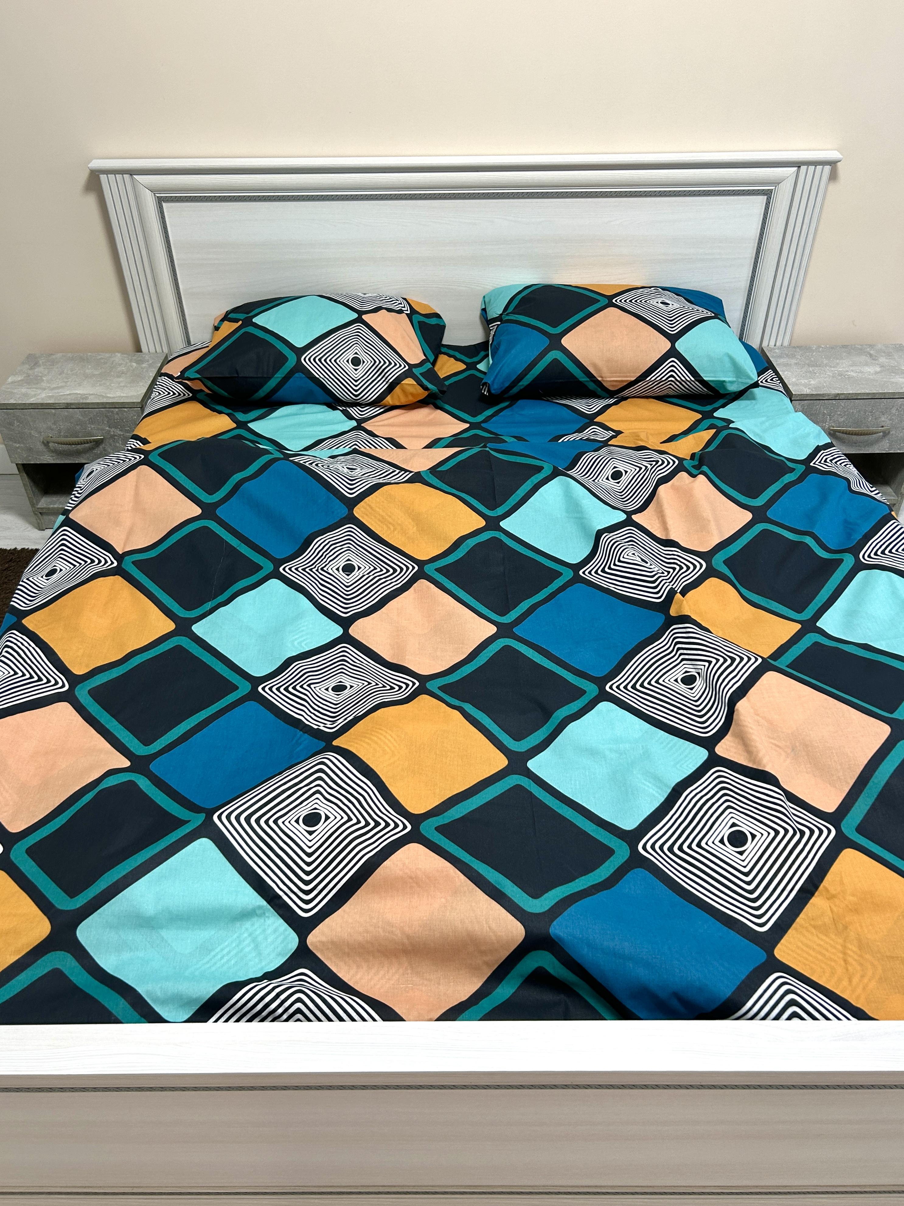 Комплект постельного белья Узор Нео полуторный 150х220 см (G-T0503/WP/1.5)