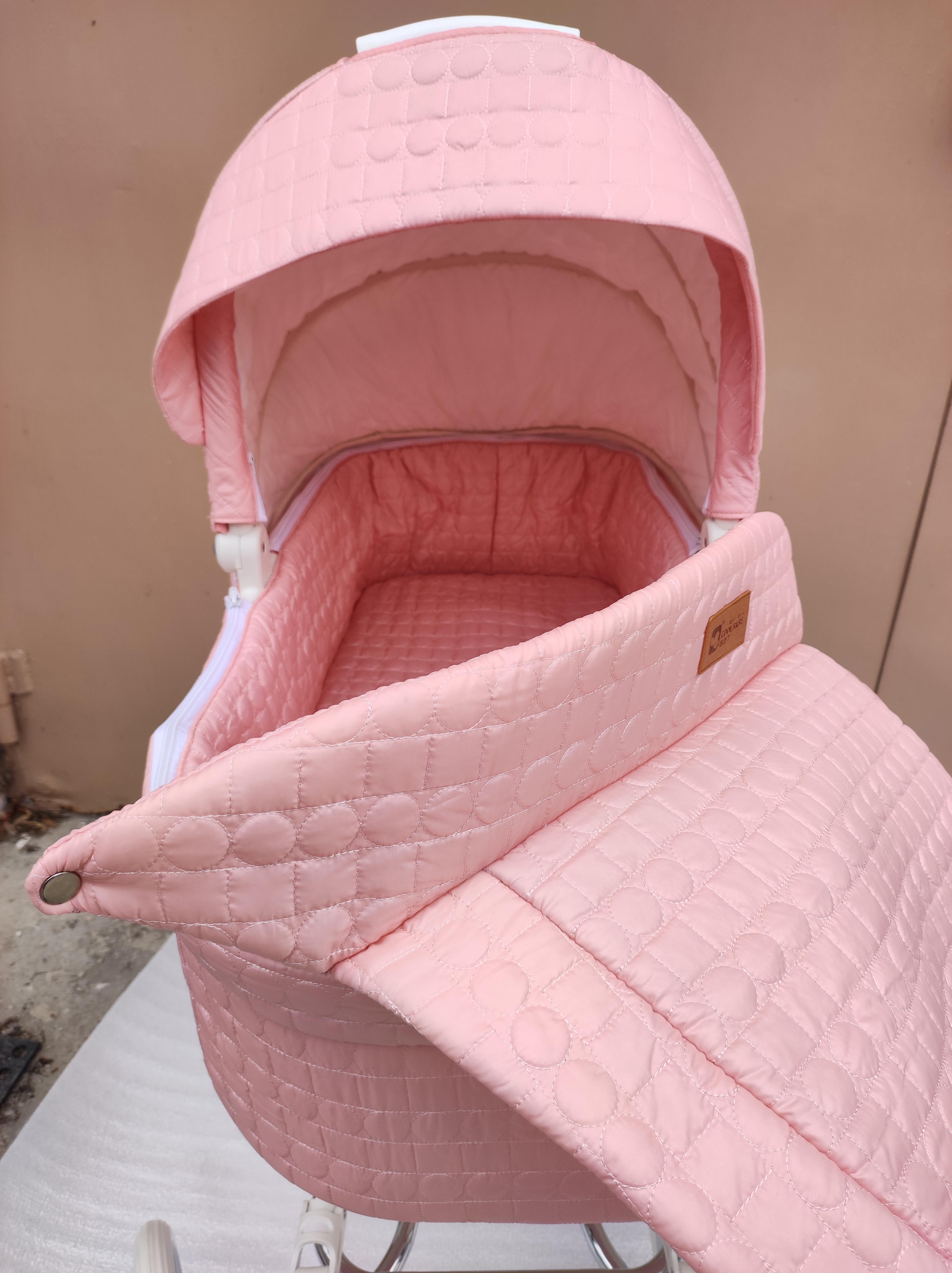 Коляска детская Cool Baby 2в1 Pink (47870547) - фото 3