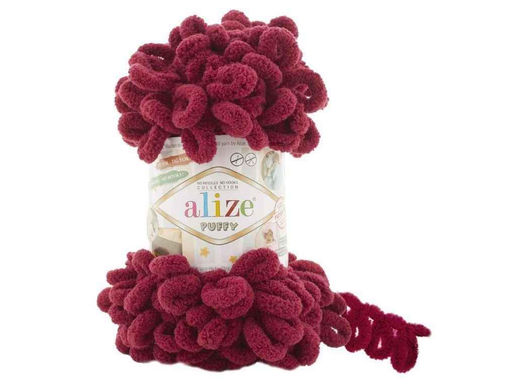 Пряжа Alize Puffy 100% микрополиэстер 100 г 9,2 м 5 шт. цвет 107 (1106820)
