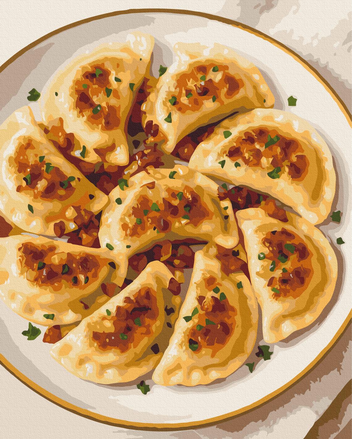 Картина по номерам Brushme Пироги 40x50 см (BS54541)