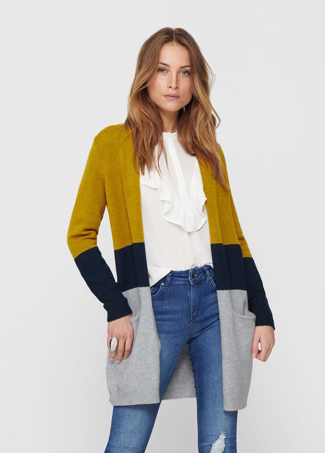 Кардиган ONLY S Комбинированный (15158746b51)