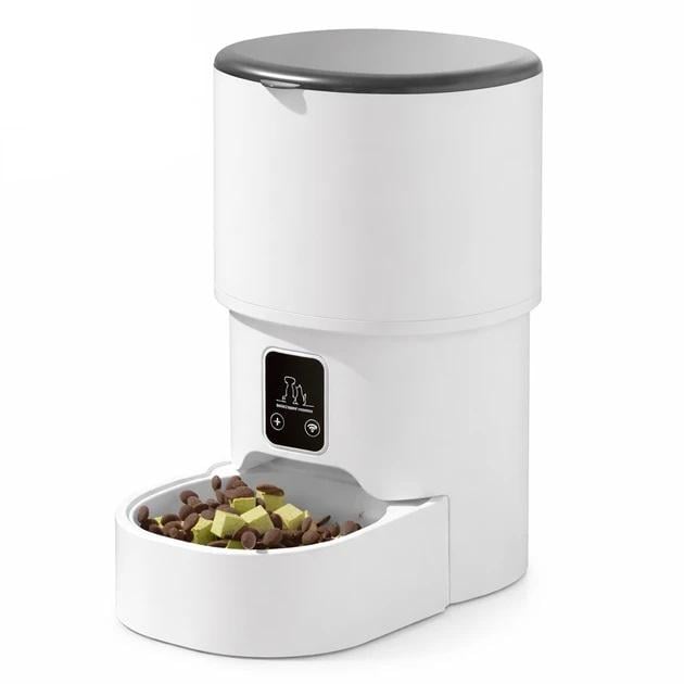 Автоматична годівниця для котів 4L з WiFi та контролем зі смартфона (10412)
