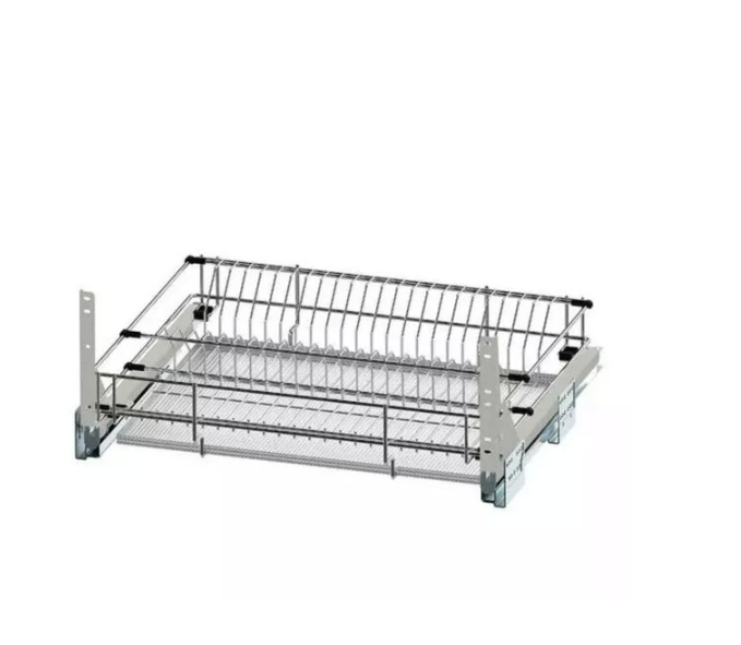 Сушка для посуды в секцию выдвижная 600 мм Хром (86274809)