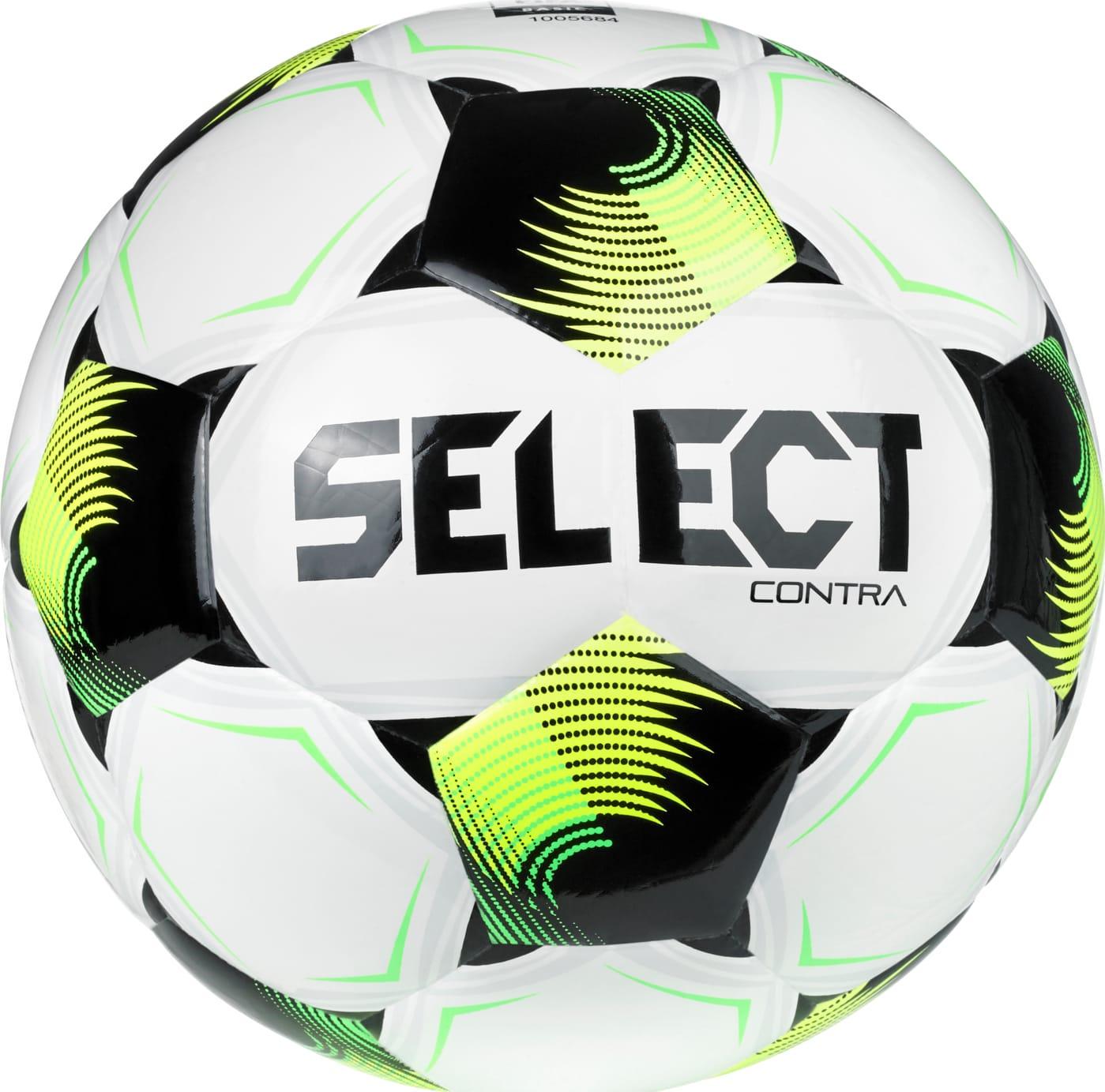 М'яч футбольний Select FB Contra v26 р. 5 Білий/Чорний (085417-013 5)