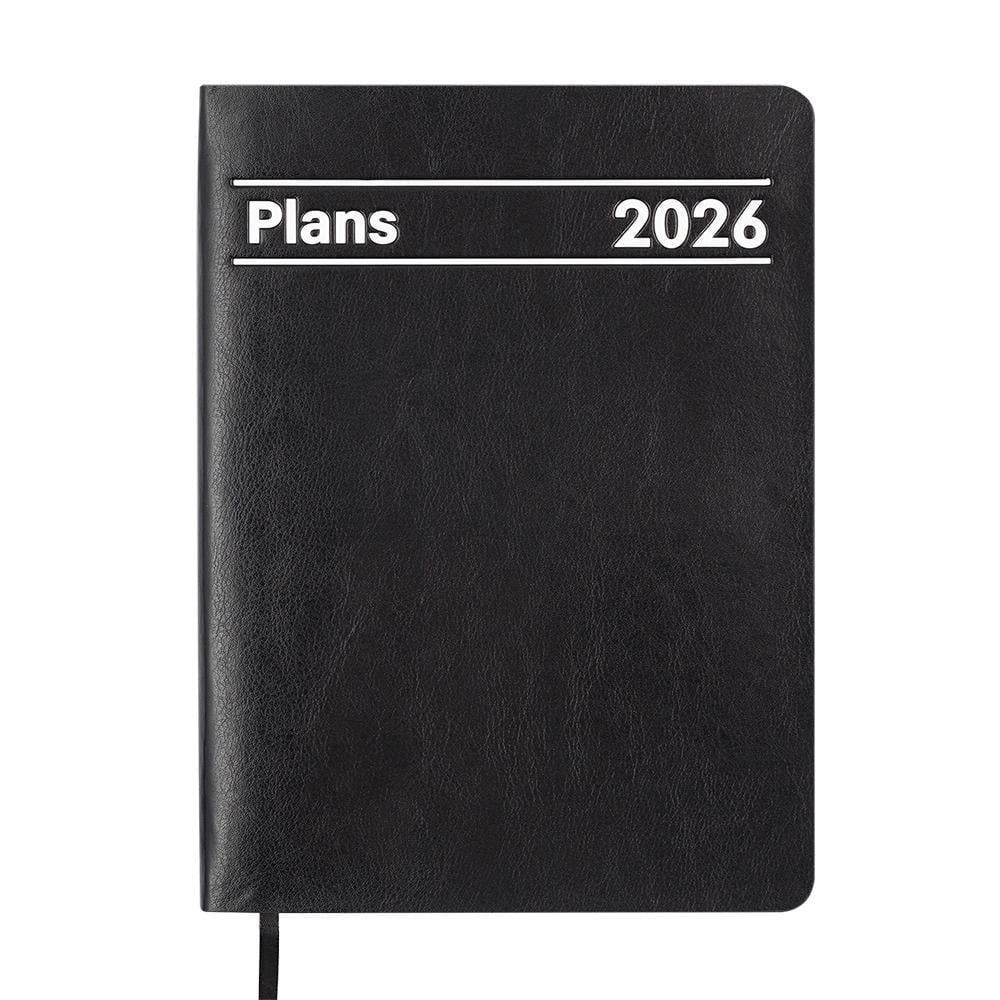 Дневник датированный 2026 Buromax Memory A5 336 стр. Черный (BM.21151-01)