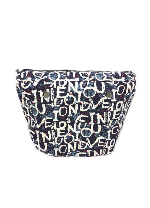 Підкладка джинсова для сумки Classic Букви (854)