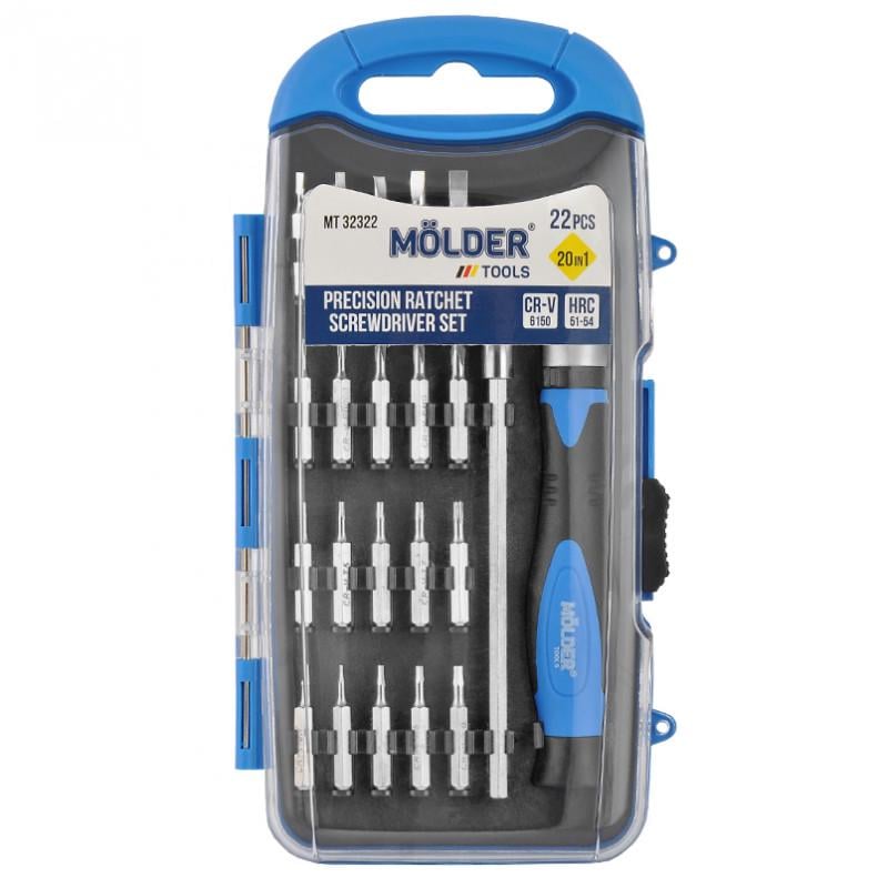 Отвертка Molder с комплектом насадок (MT32322)