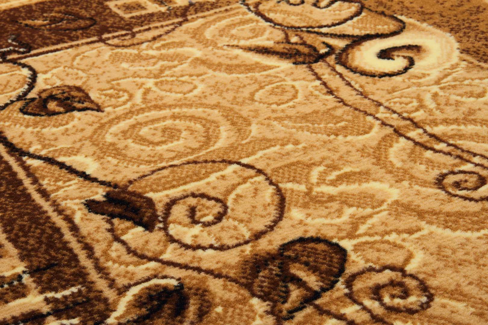 Килим Karat Gold 320/12 0,6x1,1 м прямокутний Коричневий (00-00009921) - фото 3 Килим Karat Gold 320/12 0,6x1,1 м прямокутний Коричневий (00-00009921) - фото 3