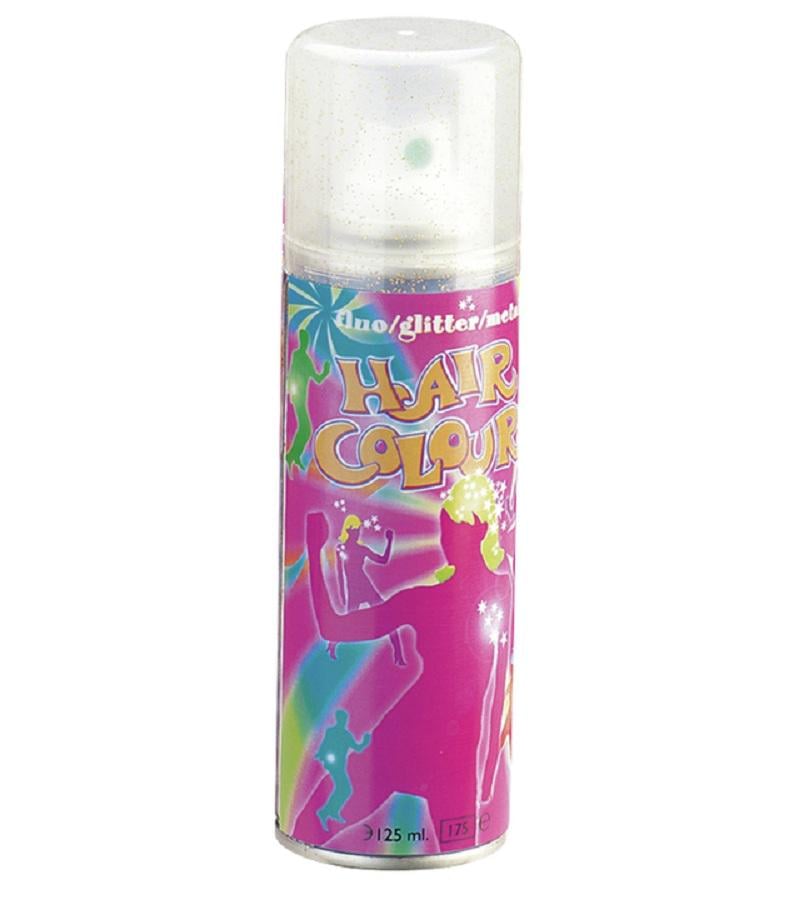 Спрей для волос Sibel Fluo Hair Color с блестками 125 мл Серебрянный (240000-32)