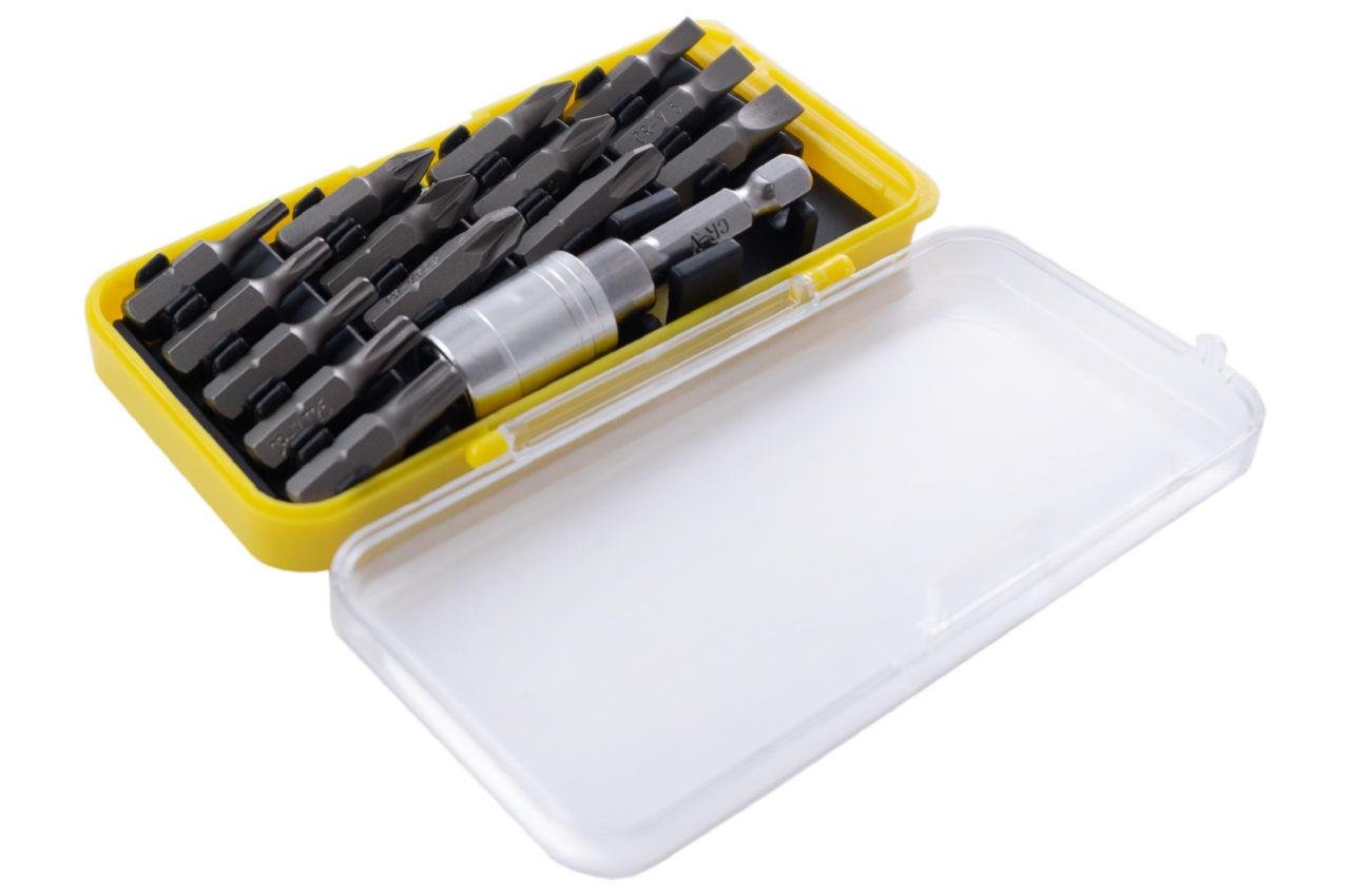 Набір біт Mastertool 15 пр. (23713910) - фото 4 Набір біт Mastertool 15 пр. (23713910) - фото 4