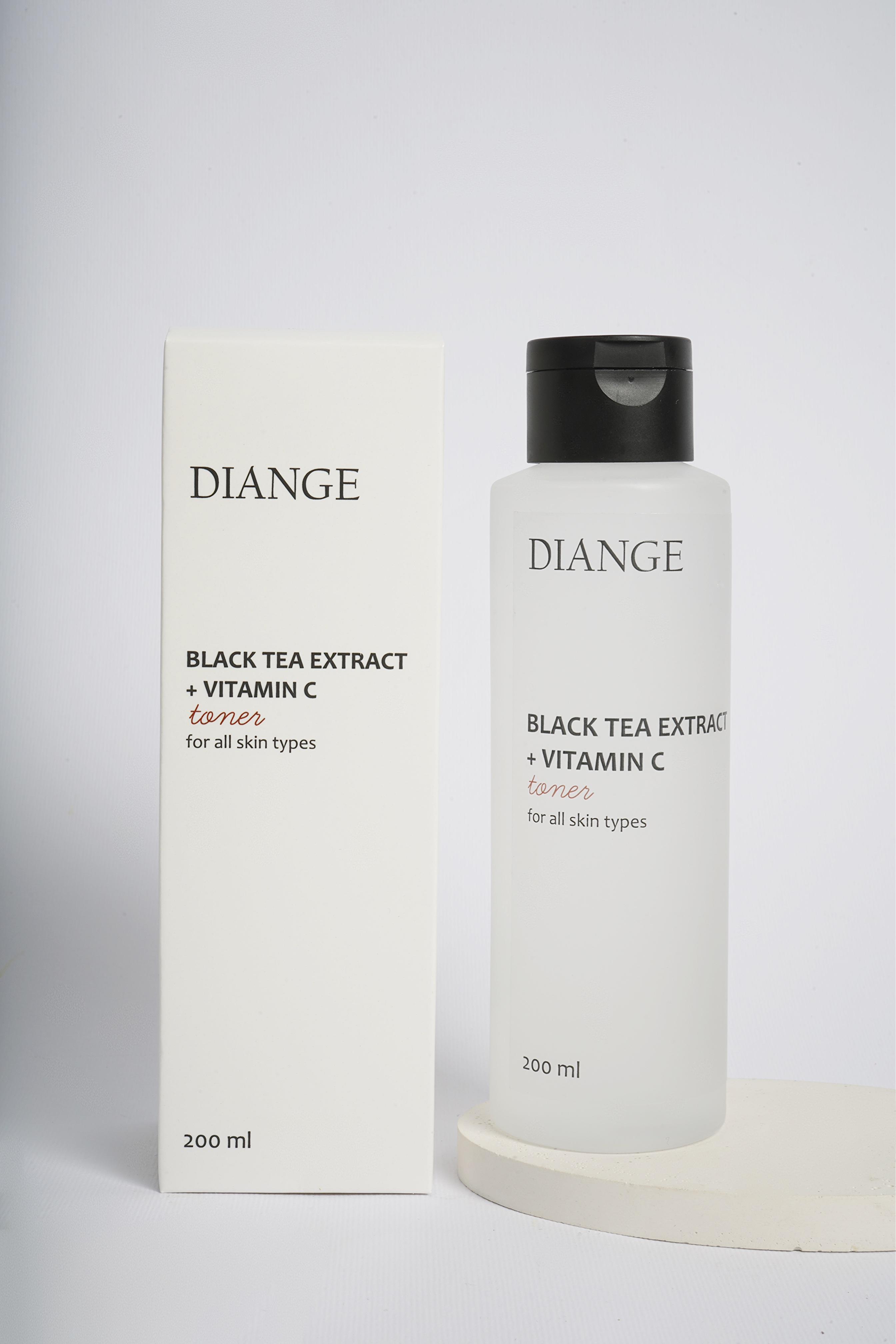 Тонер для обличчя з екстрактом чорного чаю та вітаміном С BLACK TEA EXTRACT & VITAMIN C 200 мл