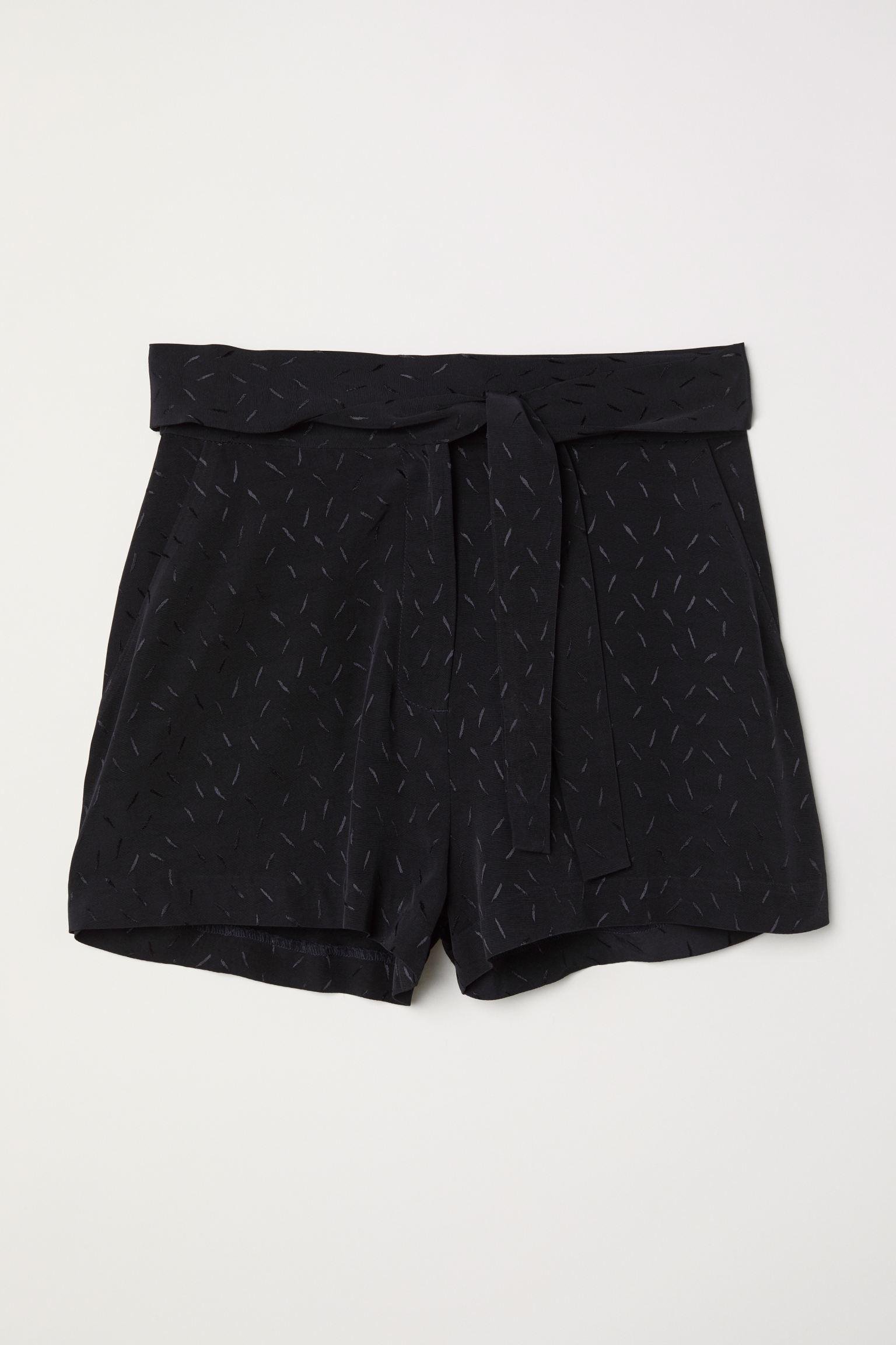 Шорты H&M р. 44 Черный (1211640116)