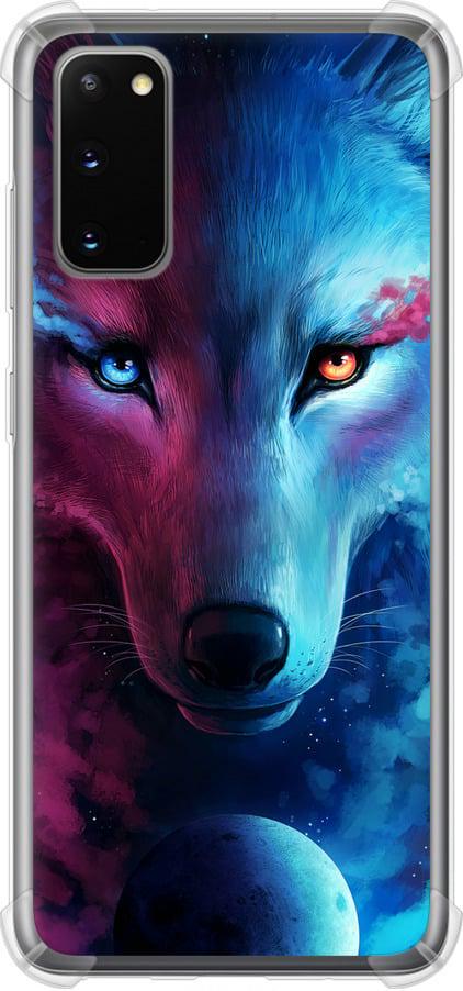 Чехол на Samsung Galaxy S20 Арт-волк (3999sp-1824-42517)