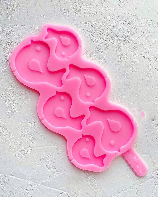 Молд силиконовый Леденцы Птички (8200)