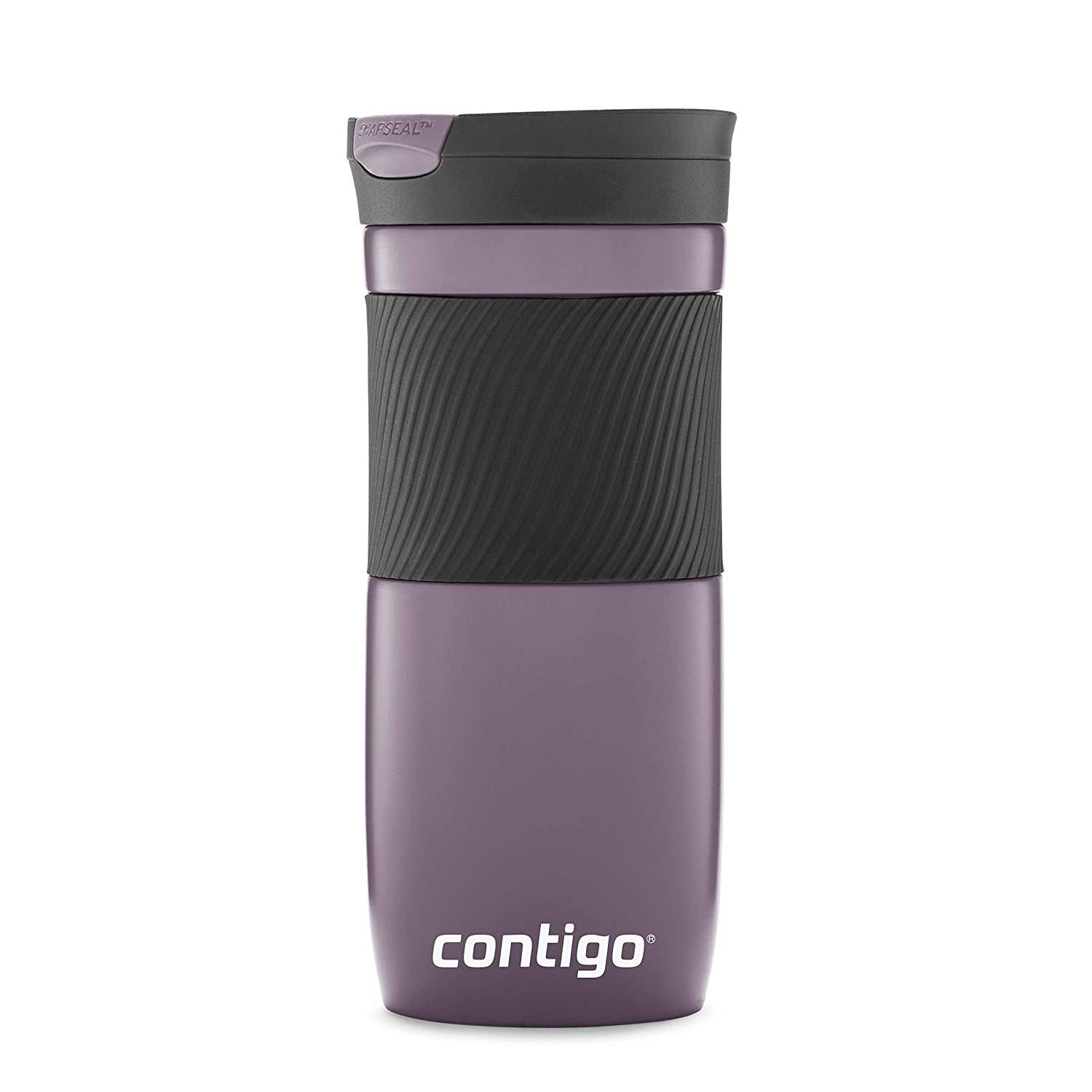 Термокружка Contigo Byron Snapseal 473 мл Dark Plum - фото 4 Термокружка Contigo Byron Snapseal 473 мл Dark Plum - фото 4