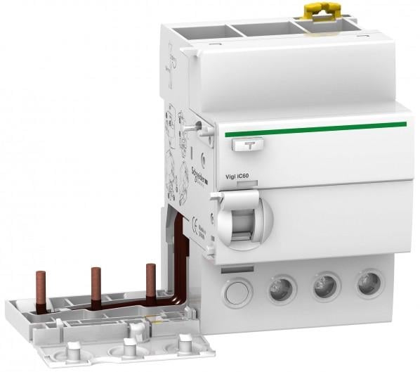 Блок дифференциальный Schneider Electric Acti9 Vigi iC60 3P 25А 300 мА тип A (A9V54325)