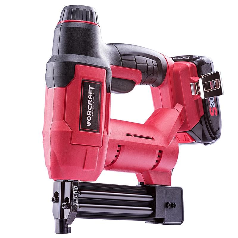 Степлер аккумуляторный комбинированный Worcraft CNS-S20Li с аккумулятором 4А и зарядным - фото 2