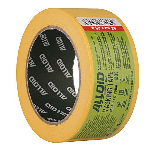 Лента малярная Alloid 48 мм х 40 м/120 мкм (MT-1204840)