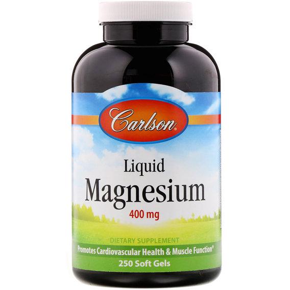 Микроэлемент Магний Carlson Labs Liquid Magnesium 400 мг 250 Soft Gels (CAR-05202) Микроэлемент Магний Carlson Labs Liquid Magnesium 400 мг 250 Soft Gels (CAR-05202)