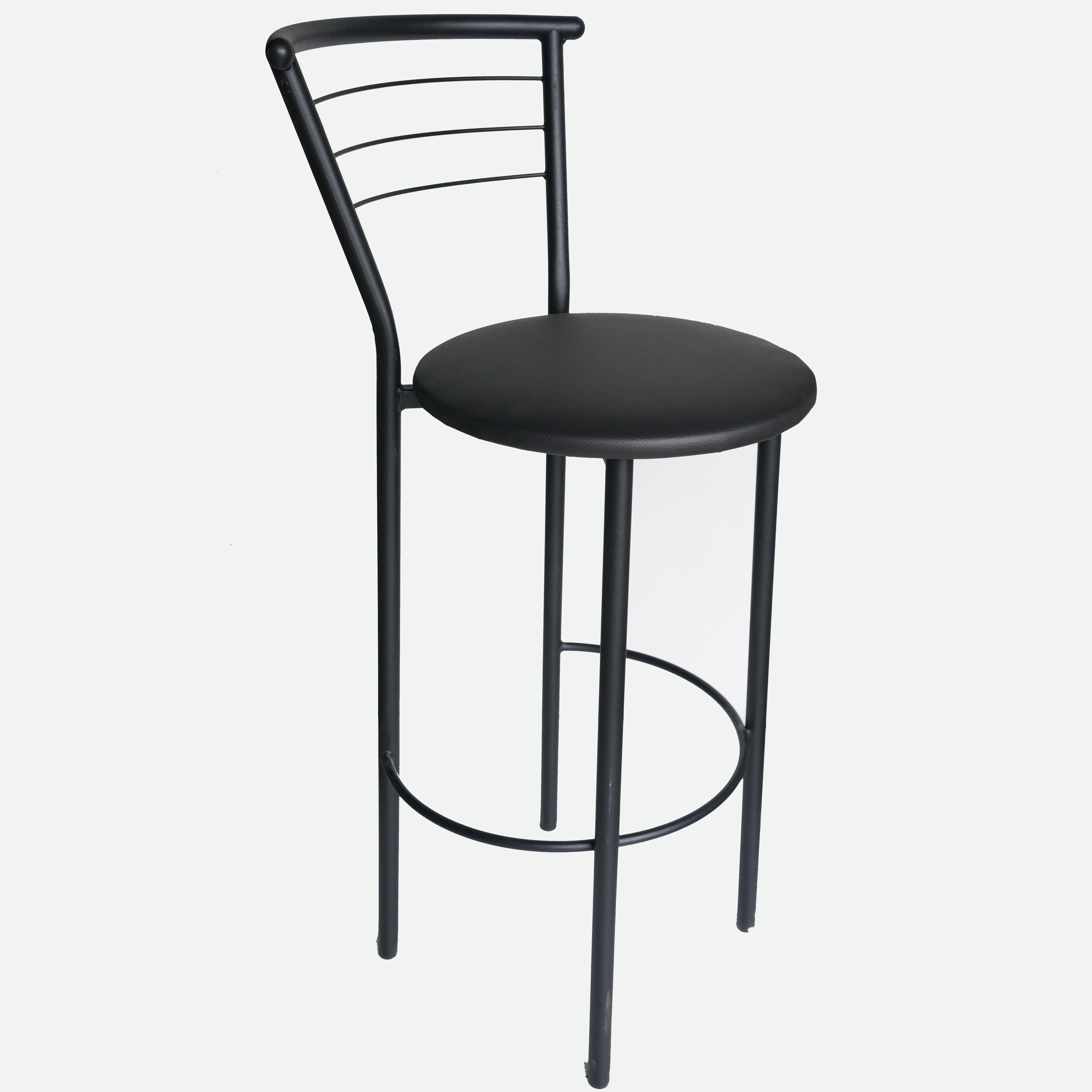 Барный стул Марко Хокер кожзаменитель Черный (24641-99)