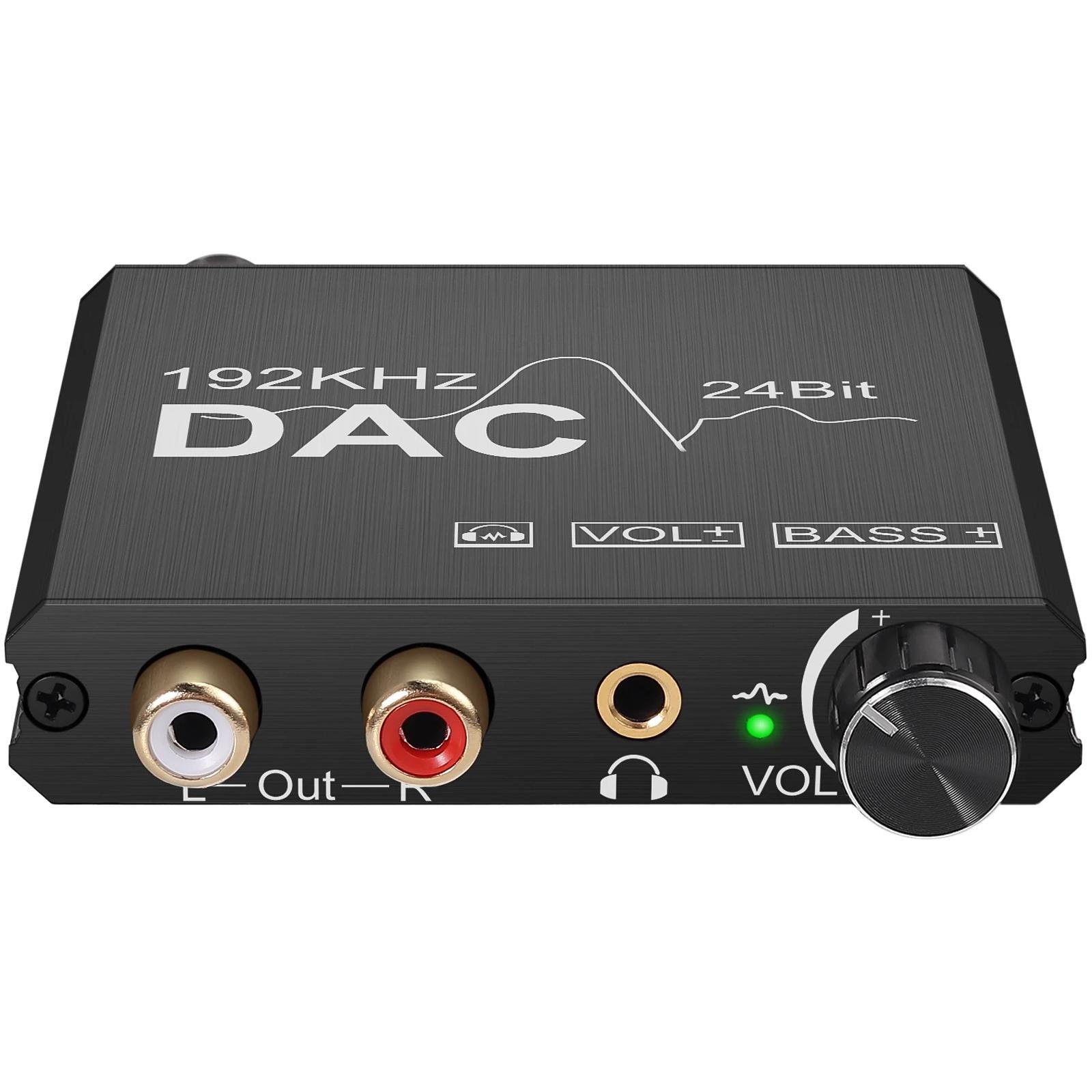 Перетворювач цифро-аналоговий Addap DAC-01 з Toslink SPDIF та коаксіалу на RCA і mini Jack 3,5 мм - фото 16