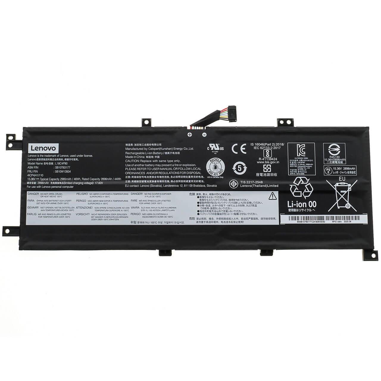 Аккумулятор для Lenovo ThinkPad Yoga L13 (101142)