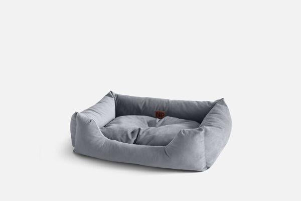 Леженка для собак Noble Pet Dominic M 70х50х22 см Grey (2297304750) - фото 2