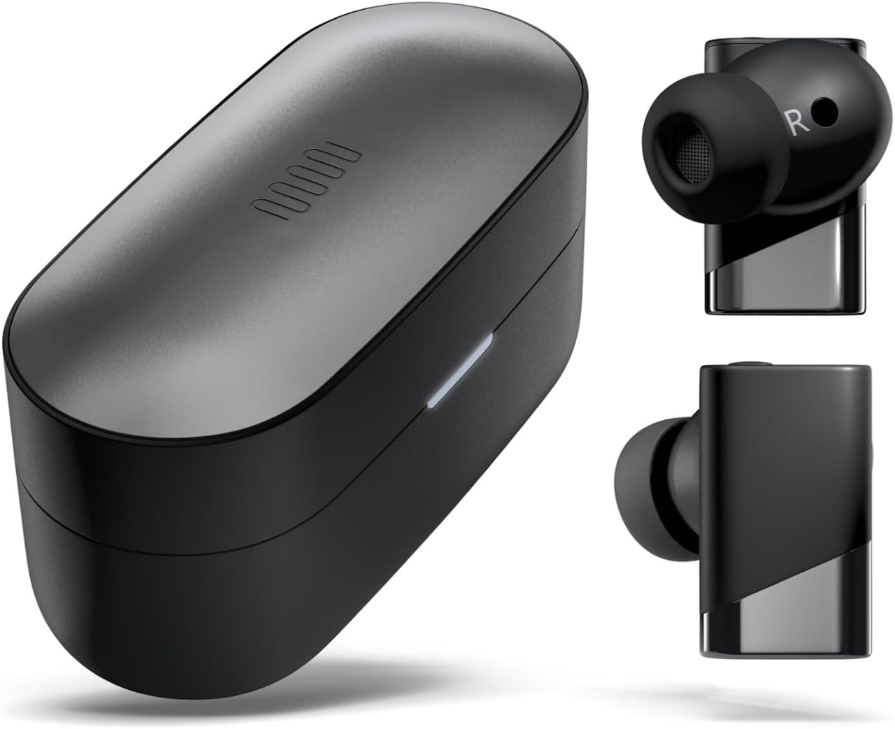 Наушники беспроводные Status Pro X тройной динамик LDAC Hi-Res шумоподавления Black (3076731592)