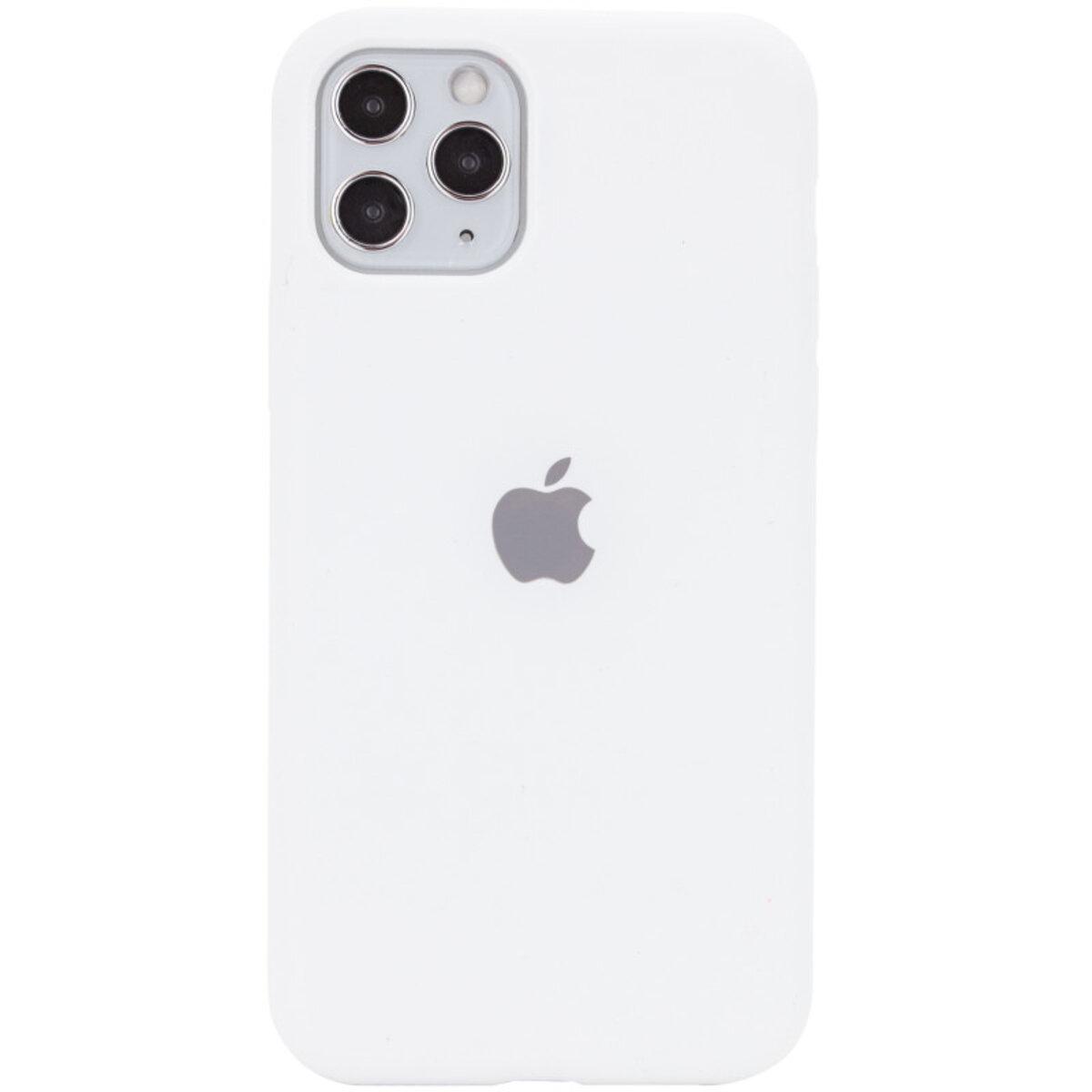 Противоударный чехол Silicone Full Case AA Open Cam для Apple iPhone 11 Pro Max White
