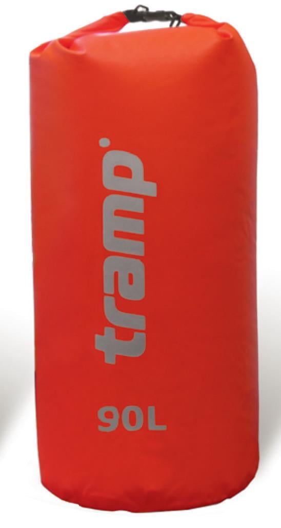 Гермомішок Tramp Nylon PVC 90 л Червоний (TRA-105-red)