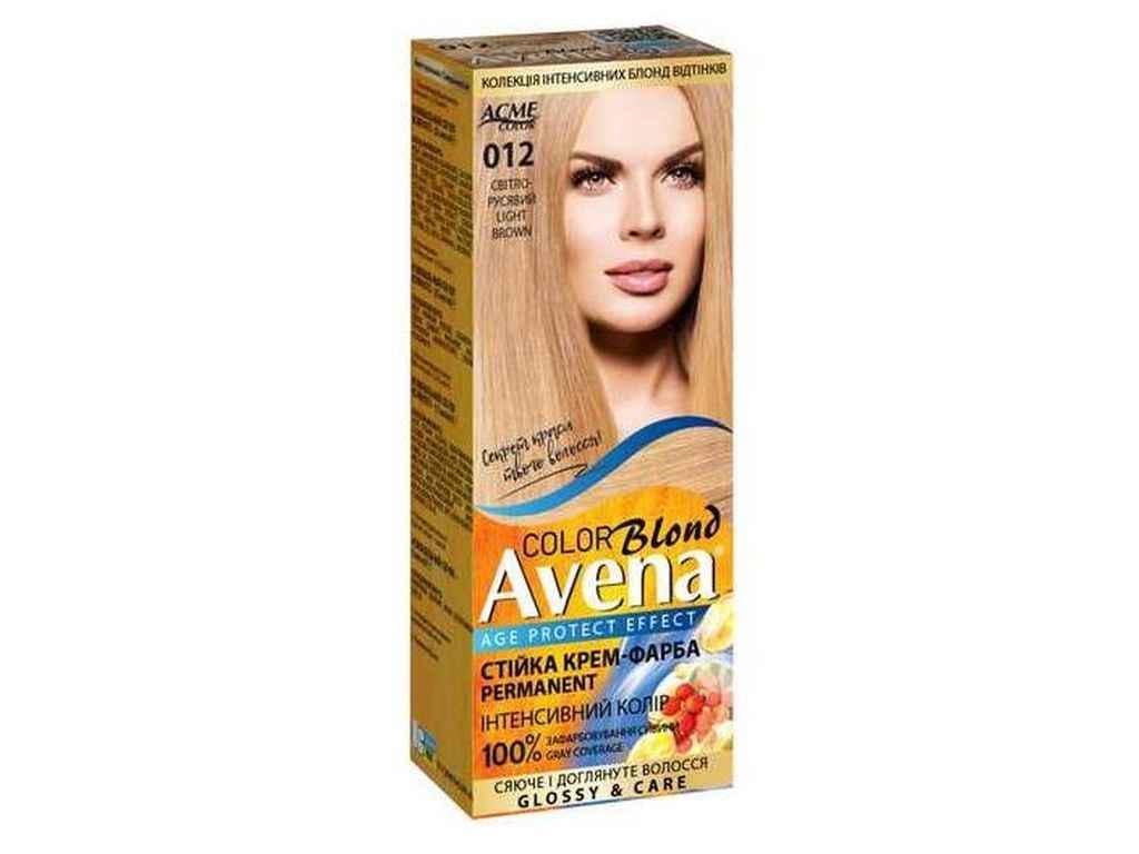 Крем-краска AVENA Blond Color 012 Светло-русый (1047514)